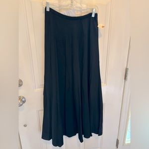 Talbots pleated maxi skirt